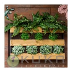 Anclaje Pared Para Huerto Urbano Jardín Vertical -Tienda de Bonsáis Artísticos anclaje pared para huerto urbano jardin vertical 3